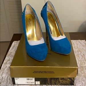 Teal Heels/Pumps (Thalia Sodi)